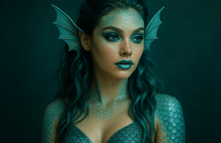 Zo creëer je de ultieme mermaid-look: van wet hair tot glossy huid