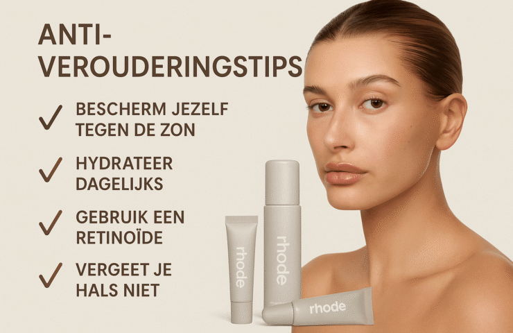 Zo blijft je gezicht vol en fris: anti-verouderingstips met Rhode